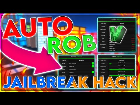Roblox Jailbreak Gui Hack Script Autorob - roblox jailbreak exploit pastebin
