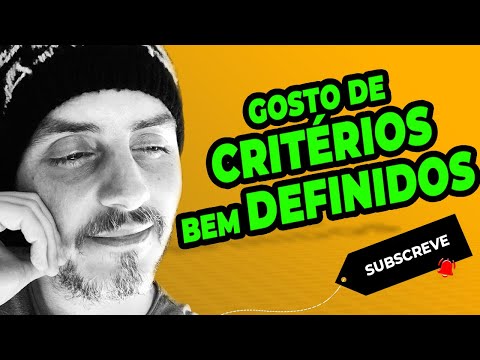 Nos investimentos na Bolsa, gosto de critérios bem definidos