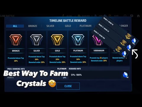 Best Way To Farm Crystals In Timeline (+Extra Tips) - Marvel Future Fight