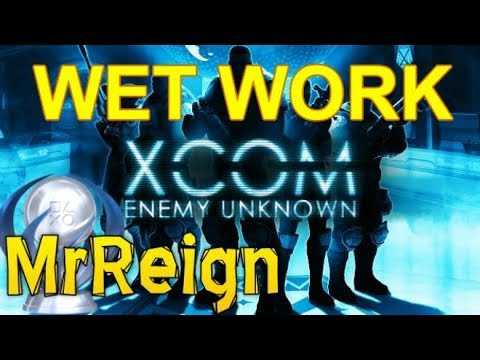 XCOM - Enemy Unknown - Wet Work Trophy Achievement