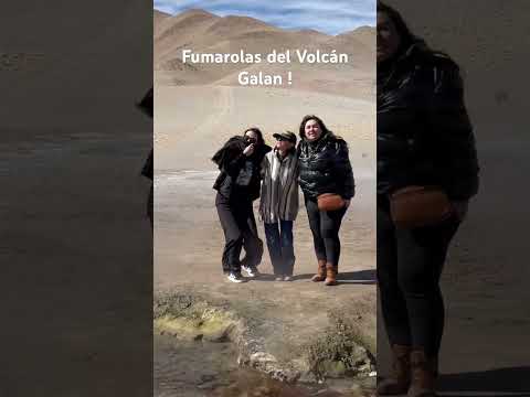 Fumarolas del volcán Galán , Antofagasta de la Sierra , Catamarca