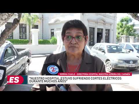 Hospital de El Carmen: avanzaron con obras que eran urgentes