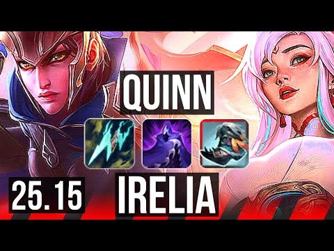 QUINN vs IRELIA (TOP) | NA Challenger | 25.15