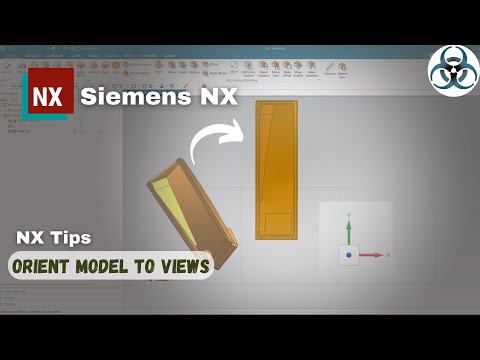 Siemens Unigraphics NX- Tips and Tricks || Orient model to any view