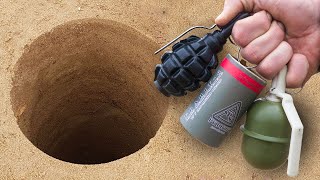 EXPERIMENT : Big Deep Hole And Different Things