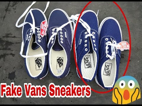 How To Spot Fake Vans Sneakers | Real Vans Era Vs Fake