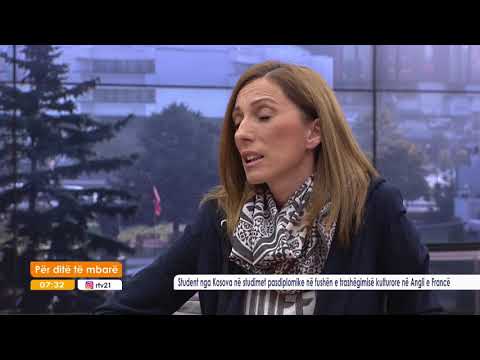 Student nga Kosova ne studimet postdiplomike ne fushen e trashegimise kulturore ne Angli e France