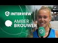 Amber Brouwer: 'Brons gaan we zeker vieren, daarna genieten van vakantie'