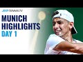 Millman vs Popyrin; Pella, Coria in Action | Munich 2021 Highlights Day 1