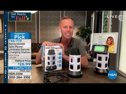 Chad Allen® (TVchad®) and Marlo Smith present Spin Power Ultimate Deluxe by Bell and Howell on HSN