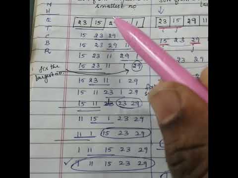 Lecture 11 Data Structures Bubble Sort Selection Sort Insertion Sort Algorithm Examples