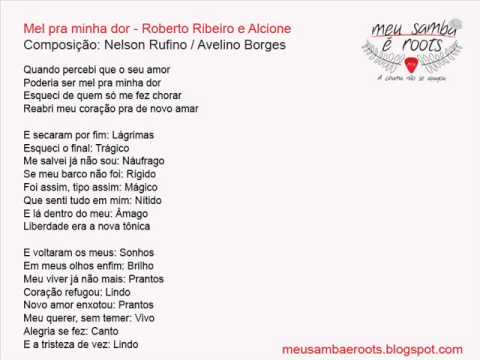 Mel pra minha dor Roberto Ribeiro e Alcione
