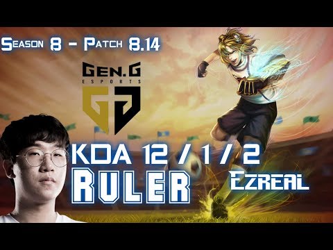 GEN Ruler EZREAL vs KAI'SA ADC - Patch 8.14 KR Ranked