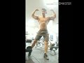 Fitness buka baju karna panas