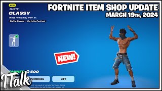 *NEW* CLASSY EMOTE! Fortnite Item Shop [March 19th, 2024] (Fortnite Chapter 5)