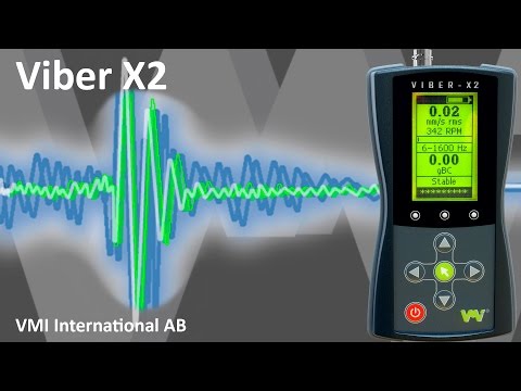 X2 Vibration Measuring Instrument Viber