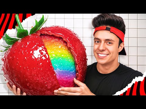 WHOEVER MAKES THE STRAWBERRY OF LOVE WITH THE MOST LAYERS, WINS!