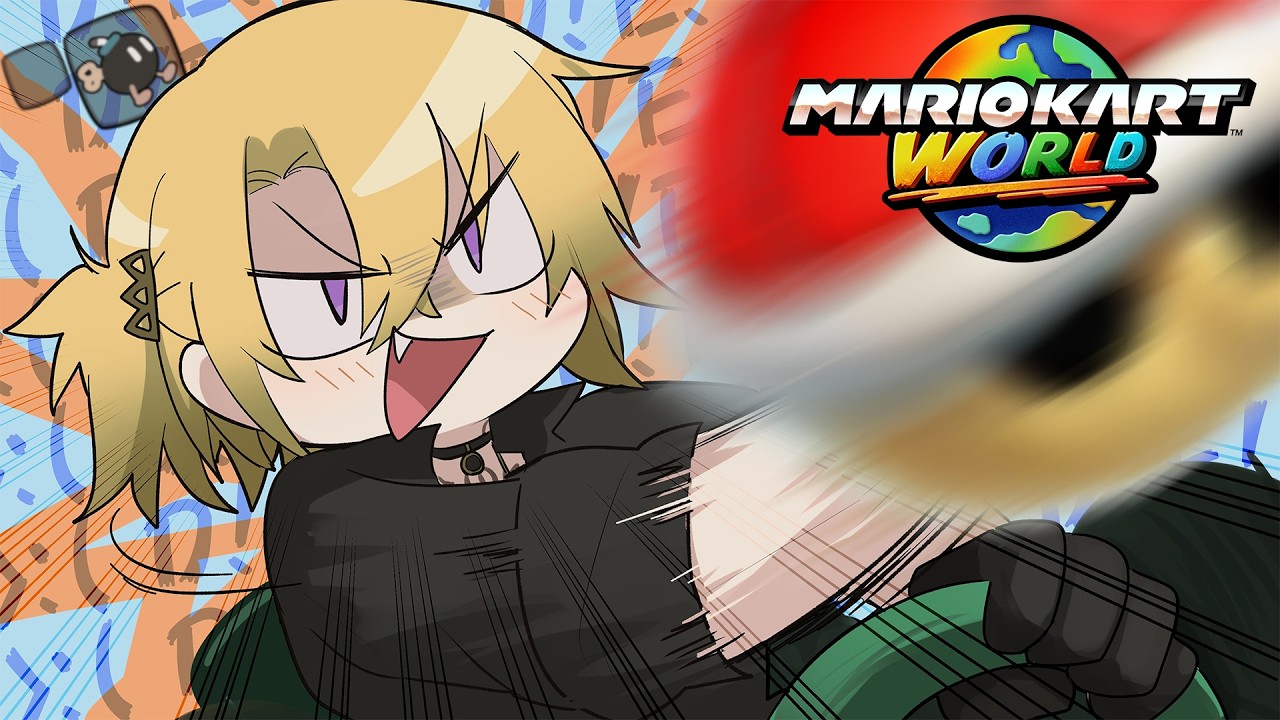 【MARIO KART WORLD】HUGE & CHAOTIC MARIO KART COLLAB【NIJISANJI EN | Luca Kaneshiro】