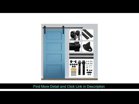 Top Sliding Barn Door Hardware For Europe Rustic Black Hanging Rail Cabinet Wood Door 183CM/200CM S