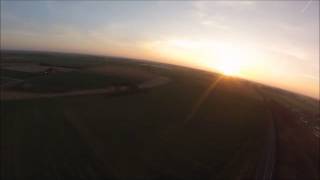 preview picture of video 'DJI Phantom Flight with mounted GoPro in Stolzenau'