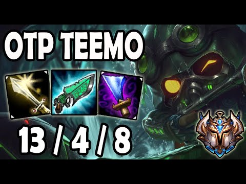 OTP Teemo vs Irelia [ TOP ] Lol Master Korea
