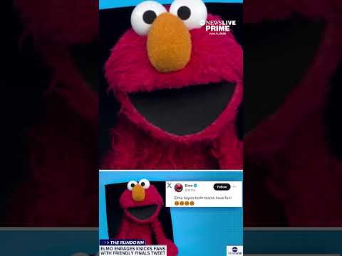 Elmo sparked NBA Finals chaos!