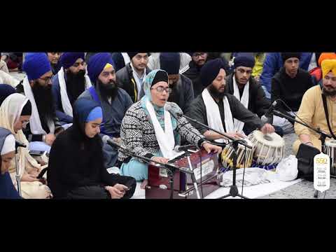04  Vancouver November 2019 Saturday Evening Rainsbaee Kirtan - Bibi Paramjeet Kaur Jee Jammu