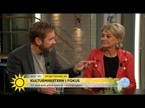 Nyhetspanelen: ”Kulturministern får alltid kritik oavsett” - Nyhetsmorgon (TV4)