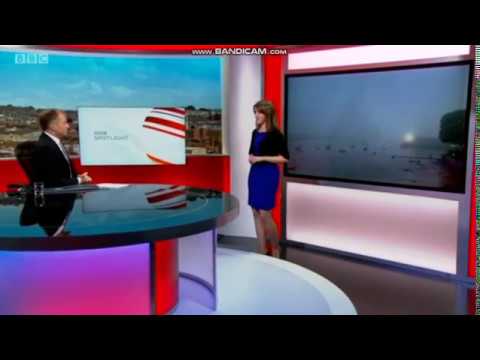 Alex Osbourne BBC South West news lunchtime weather October 4th 2018