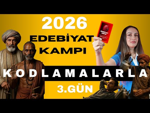 2026 AYT LITERATURE CAMP WITH CODES - LITERATURE IN YOUR POCKET - DAY 3