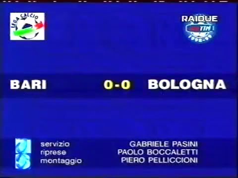 1998-99 (3a - 27-09-1998) Bari-Bologna 0-0 Servizio D.S.Rai2