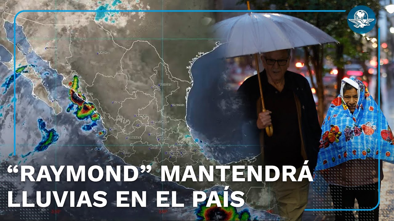 ¡Toma precauciones! Continuarán las lluvias en todo el país