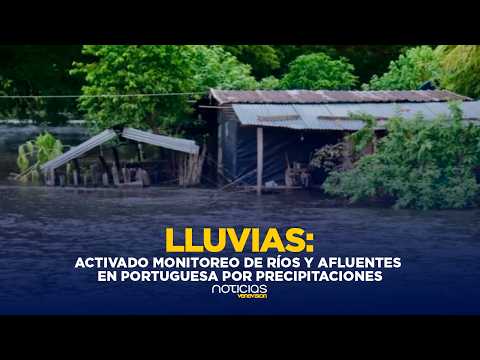 ¡Alerta en Portuguesa! Fuertes lluvias activan monitoreo constante de ríos y afluentes