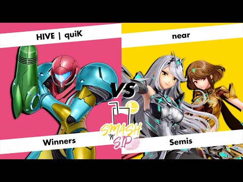 Smash'n'Sip Refill #25 - Winners Semi-Final - HIVE | quiK (Samus) vs. near (Aegis)