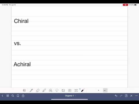 48: Chiral vs. achiral molecules