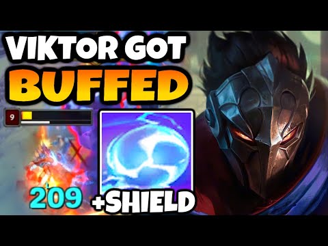 VIKTOR WAS BUFFED SO IT'S TIME TO BRING HIM TO HIGH ELO