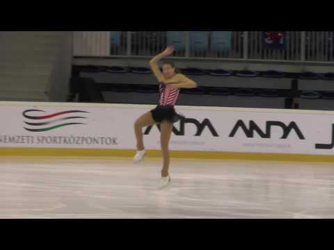 2016 Santa Claus Cup: Sophia SCHALLER (AUT) - FS Junior LADIES - Free skating