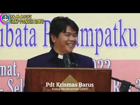 (Part 3) Dibata Penampatku - Zephaniah 3: 17 - Rev. Krismas Imanta Barus - October 7, 2022