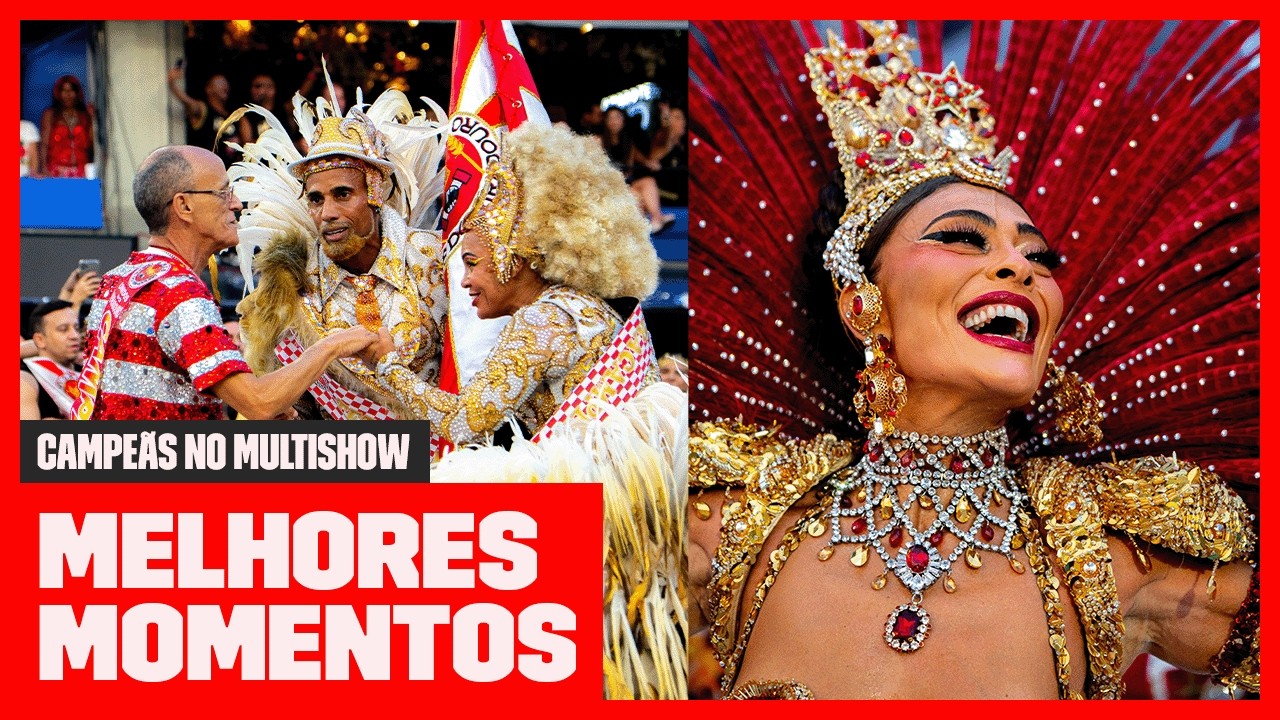 MELHORES MOMENTOS do Desfile das Campeãs | #CampeãsNoMultishow | Música Multishow