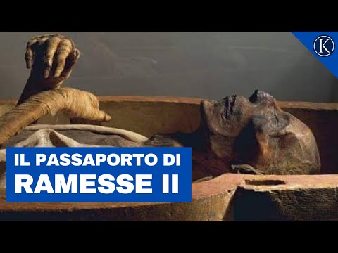 RAMESSE II: la MUMMIA col PASSAPORTO
