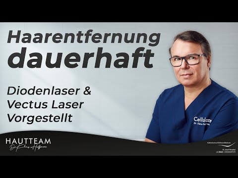 Dauerhafte Haarentfernung mit Diodenlaser / Vectus Laser für glatte Haut
