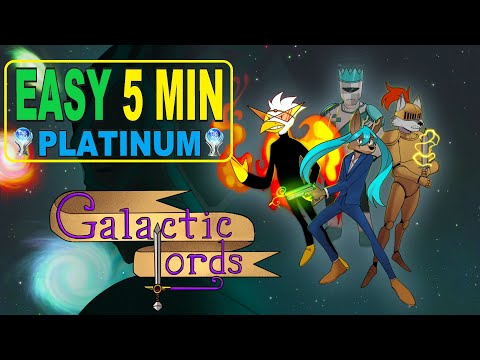 Galactic Lords Platinum Walkthrough - Easy 5 Minute Platinum