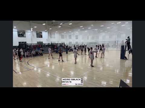 Bryce Rothe 2027 outside hitter, CHRVA boys final four showdown 1st place