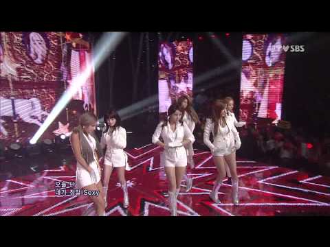 [HD] 121007 T-ara - Sexy Love (Remix)