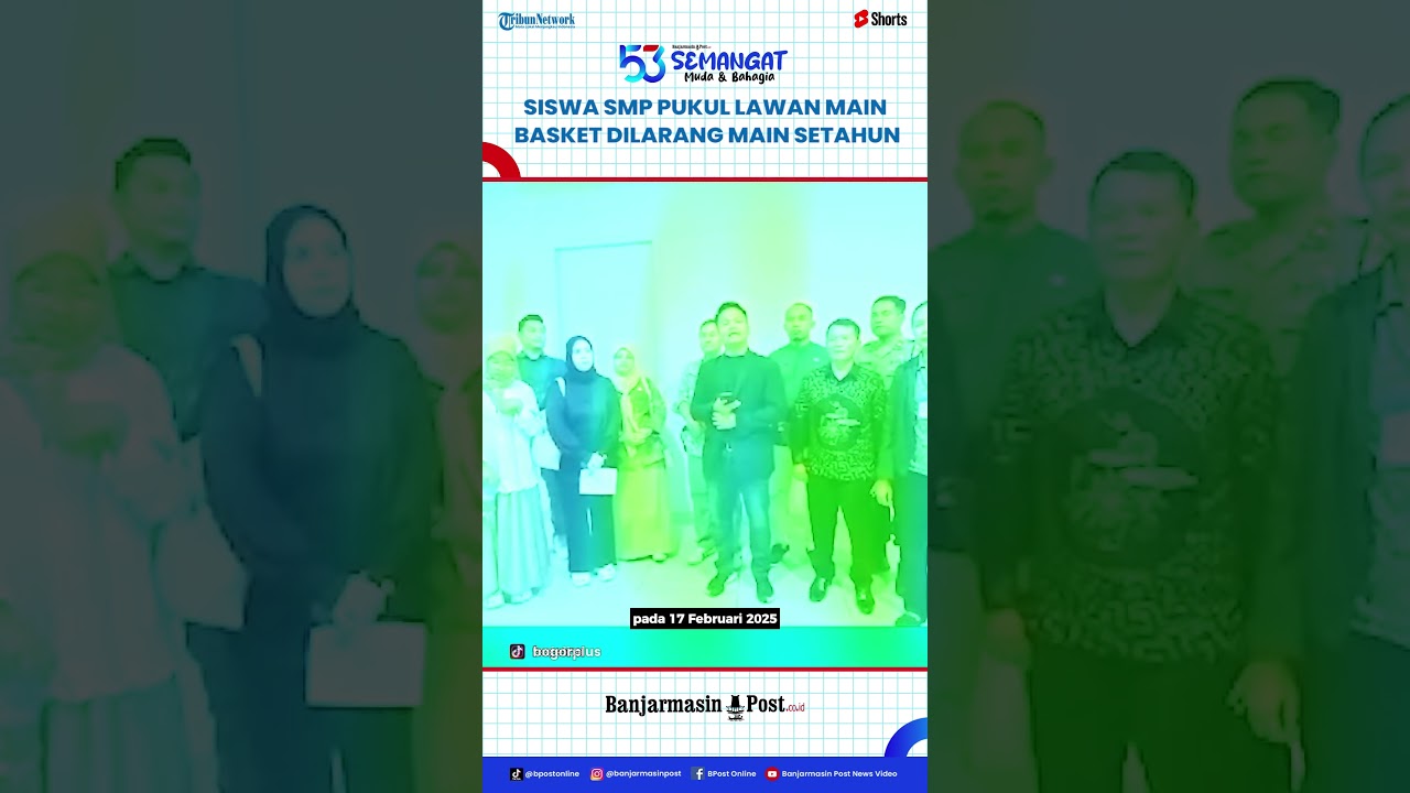 Pukul Lawan Main Saat Turnamen, Siswa SMP di Bogor Dilarang Main Satu Tahun