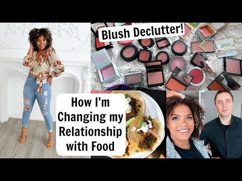 Blush Declutter, How to Push Through Weight Loss Plateau - WEEKLY VLOG 15 Video