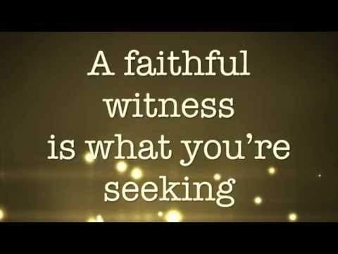 A Faithful Withness by J. Brian Craig (lyric video)