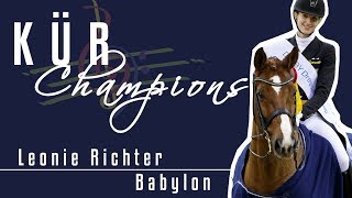 Quicksand - Caro Emerald | Tanzende Hufe - Kür Musik #1 | Leonie Richter | Sieger |