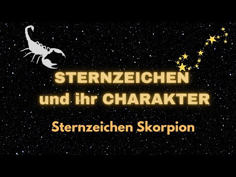 Sternzeichen Skorpion - Charakter und Merkmale