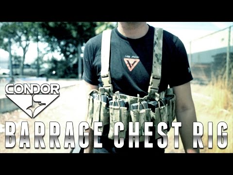 Condor Barrage Chest Rig [The Locker] Airsoft Evike.com